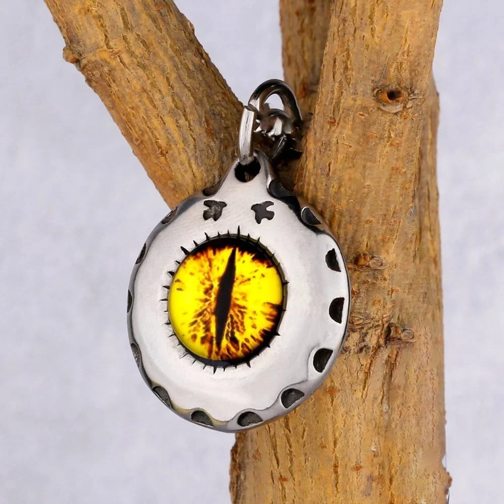 ❤️Gods and demons eyes men and women pendant, GP1231046
